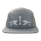 Cappuccio di nylon di Snapback della corda di logo stampato cappello del campeggiatore del pannello di abitudine 5
