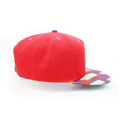Stampa piana di Sublimination dei cappelli di Snapback del bordo del tessuto del poliestere delle ragazze