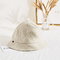 Colore unisex della crema del cappello di Terry Cloth Soft Fabric Bucket di inverno