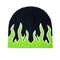 La progettazione del fuoco di modo tricotta lo stile di Beanie Hats Woven Label Character