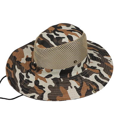 Il cappello militare del secchio del multi pannello stampato Digital cammuffa il cappello di Boonie