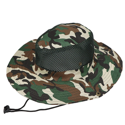 Il cappello militare del secchio del multi pannello stampato Digital cammuffa il cappello di Boonie