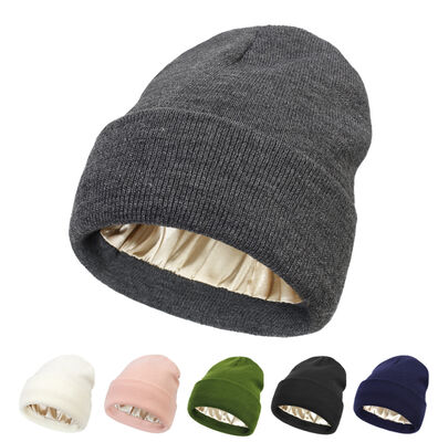 Berretto in maglia stile beanie Berretti in acrilico Lana Poliestere Merino Cappello per adulti Circonferenza Leggero Traspirante Berretto invernale