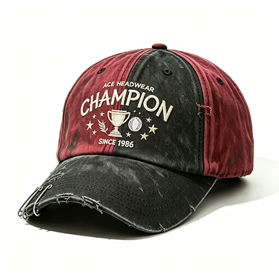 6 pannelli Casual Sport Cappelli da papà con nastro interno in cotone al 100% Cappelli eleganti traspiranti adatti all'uso quotidiano