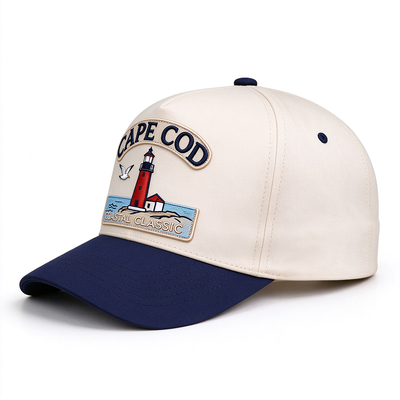 Circa 100 grammi 6 pannelli cappello da baseball OEM offerto una dimensione si adatta maggior parte del peso leggero traspirante modello regolabile